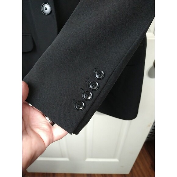 Vince Camuto Woman XL Blazer Jacket Black Formal Professional One Button... - Picture 5 of 12